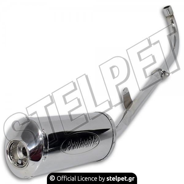 Εξάτμιση ολόσωμη Yamaha Crypton / Crypton-R 105 φλατ οβάλ νίκελ Protecht 